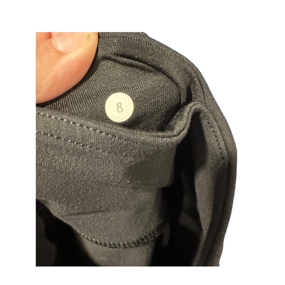 Lululemon Black Leggings Size 8 - Picture 3 of 10